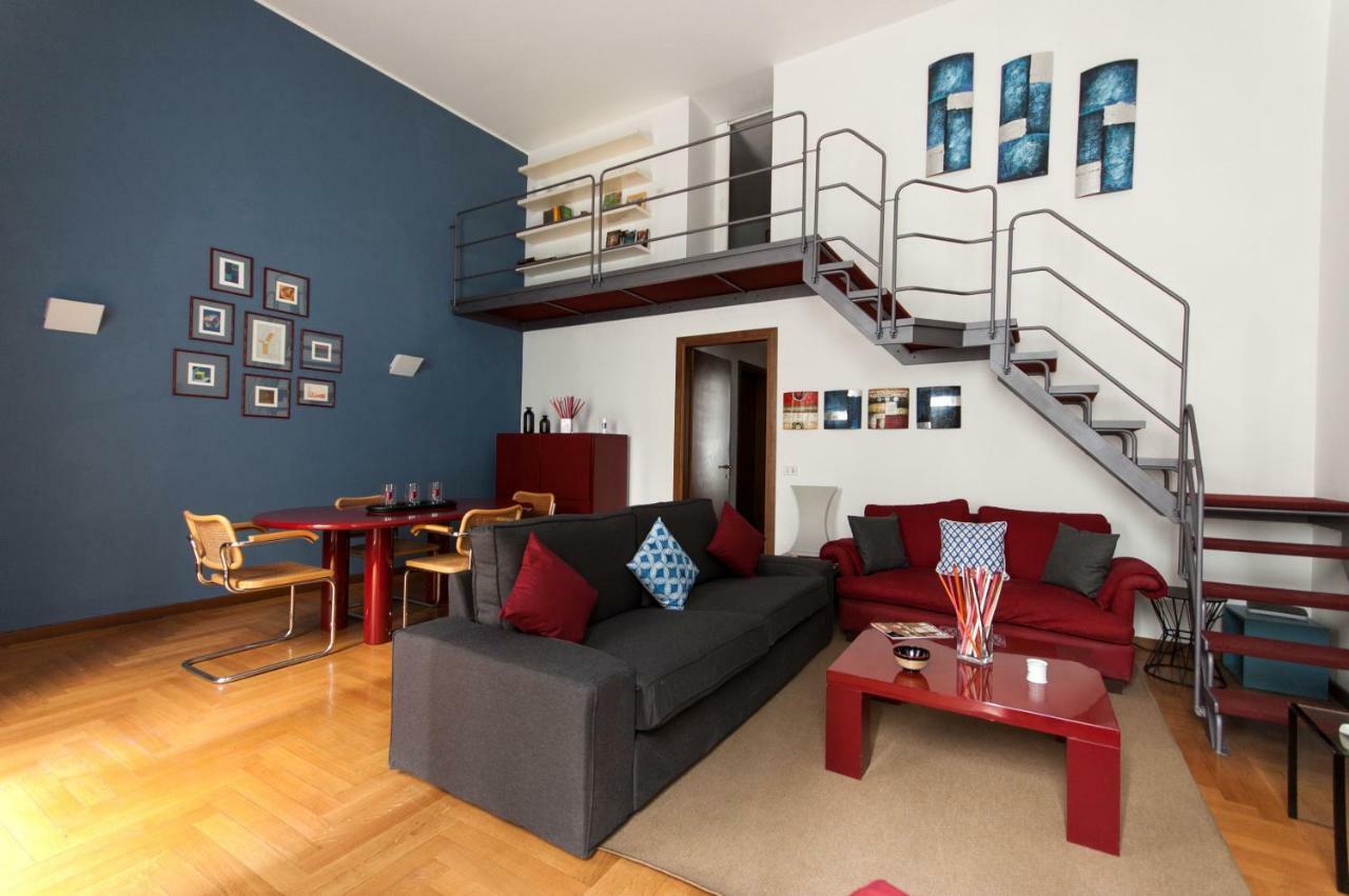 Fancy Blue Duomo Duplex Apartement Milano Exteriör bild