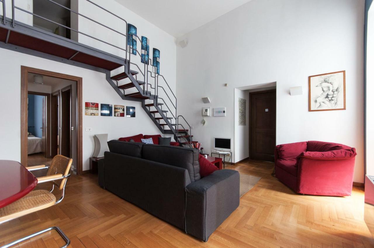Fancy Blue Duomo Duplex Apartement Milano Exteriör bild